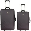 Ver imagem 1 de KIT CONJUNTO JOGO 2 MALAS VIAGEM VILLAGE - GRANDE E PEQUENA - Cinza
