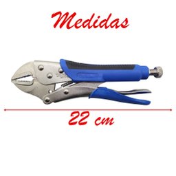 Alicate De Pressão Cabo Emborrachado 10 Polegadas DANMI® - 2