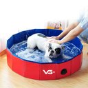 Ver imagem 2 de Piscina para Pets Animais de Estimação 80 cm x 20 cm Vermelha VG+