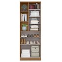 Ver imagem 2 de Armário Multiuso para Quarto 2 Portas com Espelho Lince Marrocos - MX Móveis