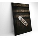 Ver imagem 5 de Quadro Skate Street 60x40 Cm Vidro Impresso
