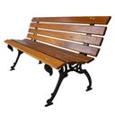 Ver imagem 1 de Banco de Jardim Tamanduá 8 Réguas Madeira Maciça (1,20cm)