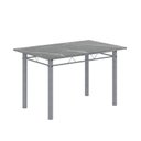 Ver imagem 4 de Conjunto de Mesa Retangular 120x75cm Tampo Granito Topázio 4 Cadeiras Lavínea Branco/Arabesco/Mart Pérola