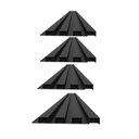 Ver imagem 5 de Painel Ripado de Pvc 4 Barras de 2,70m X 0,15cm Venda em (1,62m²)