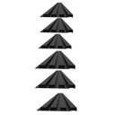 Ver imagem 4 de Painel Ripado de PVC 6 Barras de 2,70mX0,15cm Venda em (2,43m²) 