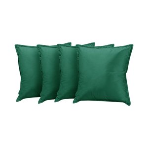 Kit 4 Almofadas Decorativas Bali Veludo Verde