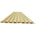 Ver imagem 3 de Painel Ripado de PVC 4 Barras de 2,70mX0,15cm Venda em (1,62m²) 