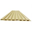 Ver imagem 3 de Painel Ripado de PVC 4 Barras de 2,70MX15CM (1,62m²) Bariri