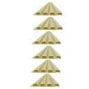 Ver imagem 5 de Painel Ripado de PVC 6 Barras de 2,70mX0,15cm Venda em (2,43m²) 