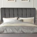 Ver imagem 1 de Cabeceira para Cama Box Casal 1,40 Cm Kiara - House Cinza Escuro