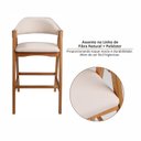 Ver mais imagens de Kit 2 Banquetas em Madeira Maciça Bélgica Espresso Móveis