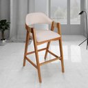 Ver imagem 5 de Kit 2 Banquetas em Madeira Maciça Bélgica Espresso Móveis