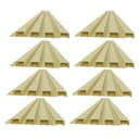 Ver imagem 5 de Painel Ripado de PVC 8 Barras de 2,70MX15CM (3,24m²) Bariri