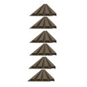 Ver imagem 5 de Painel Ripado de PVC 6 Barra de 2,70mX0,15cm Venda em (1,62m²) 