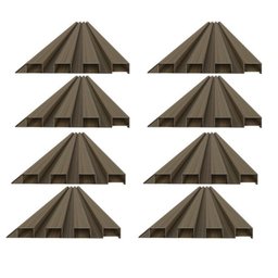 Painel Ripado de Pvc 8 Barras de 2,70m X 0,15cm Venda em (3,24m²) - 5