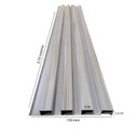 Ver imagem 4 de Painel Ripado de PVC 8 Barra de 2,70MX15CM (3,24m²) Bariri
