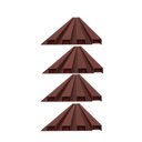 Ver imagem 5 de Painel Ripado de PVC 4 Barra de 2,70MX15CM (1,62m²) Bariri