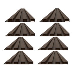 Painel Ripado de Pvc 8 Barras de 2,70m X 0,15cm Venda em (3,24m²) - 5