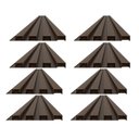 Ver imagem 5 de Painel Ripado de PVC 8 Barras de 2,70mX0,15cm Venda em (3,24m²)