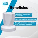 Ver imagem 3 de Acabamento para Registro Docol/deca Abs 090206 Blukit C-50 Branco