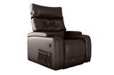 Ver imagem 2 de Poltrona Reclin/girat/balanço Mx66 Commander Corano Marrom F289- Matrix