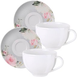 Kit Jogo Xicaras 4peças 4 Pessoas Ornatta Tramontina 250ml - 2