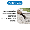Ver imagem 3 de Impermeabilizante Concreto e Argamassa Veda Concreto 1 Litro Queveks
