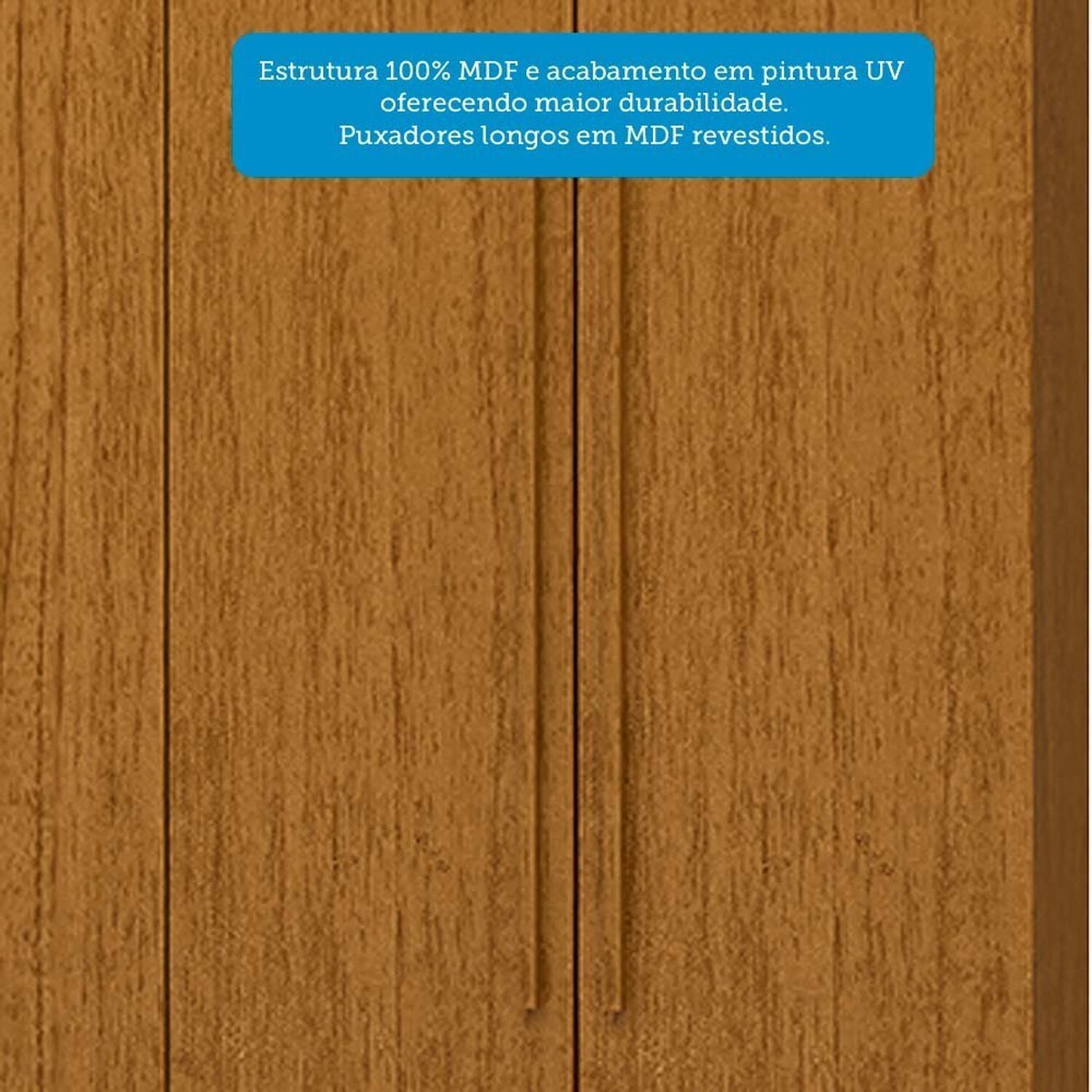 Guarda-roupa Casal 6 Portas 100% Mdf Buganvílea Espresso Móveis - 5