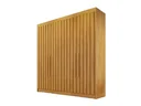 Ver imagem 7 de Guarda-Roupa Casal 4 Portas Ripadas 100% MDF Potente Marrom/Peroba