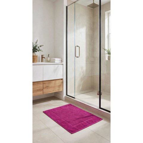 Toalha de Piso Basic Atlântica Algodão de 50 cm X 70 cm.