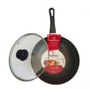 Ver imagem 3 de Panela Frigideira Wok Antiaderente com Tampa 24cm Multiflon
