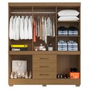 Ver imagem 6 de Guarda Roupa Casal 10 Portas 179 Cm Monaco Atacama Armoveis