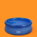 Ver imagem 2 de Piscina Inflável Redonda 2.400 Litros Mor Azul