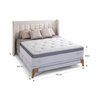 Cama Box King Molas Ensacadas 193x203x59cm Atenas - 3
