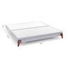 Cama Box King Molas Ensacadas 193x203x59cm Atenas - 11