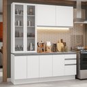 Ver imagem 1 de Armário de Cozinha Completa 190cm Branco Glamy Madesa