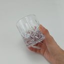 Ver imagem 4 de Jogo 2 Peças Copo Baixo de Cristal 300ml Transparente 9x8x8cm Água Suco Drinks