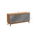 Ver imagem 5 de Aparador Kappesberg 4 Portas Canela/chumbo 156cm