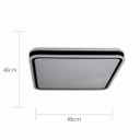 Ver imagem 5 de Luminaria Plafon Led 48w Branco Frio 45x45 Moderno