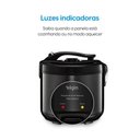 Ver imagem 2 de Panela de Arroz Elétrica Elgin Visio Glass 5 1L 400W Função 2 em 1 Antiaderente 220V