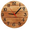 Relógio de Parede - Amadeirado 25x25cm - 1