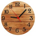 Ver imagem 1 de Relógio de Parede - Amadeirado 25x25cm