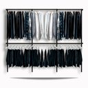 Ver imagem 1 de Arara de parede - 2,80m Smart black