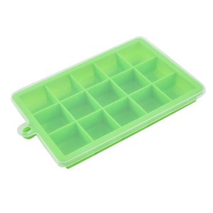 Forma para Gelo com Tampa Silicone N240106-7 Vd Cl - Quanhe