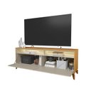 Ver imagem 4 de Rack Dubai para Tv 70 Polegadas com Led Pés em Madeira Maciça