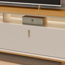 Ver imagem 5 de Rack Dubai para Tv 70 Polegadas com Led Pés em Madeira Maciça