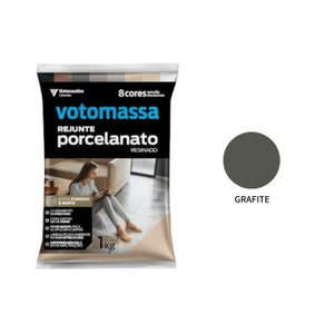 Rejunte Votoran Porcelanato Grafite 1 Kg