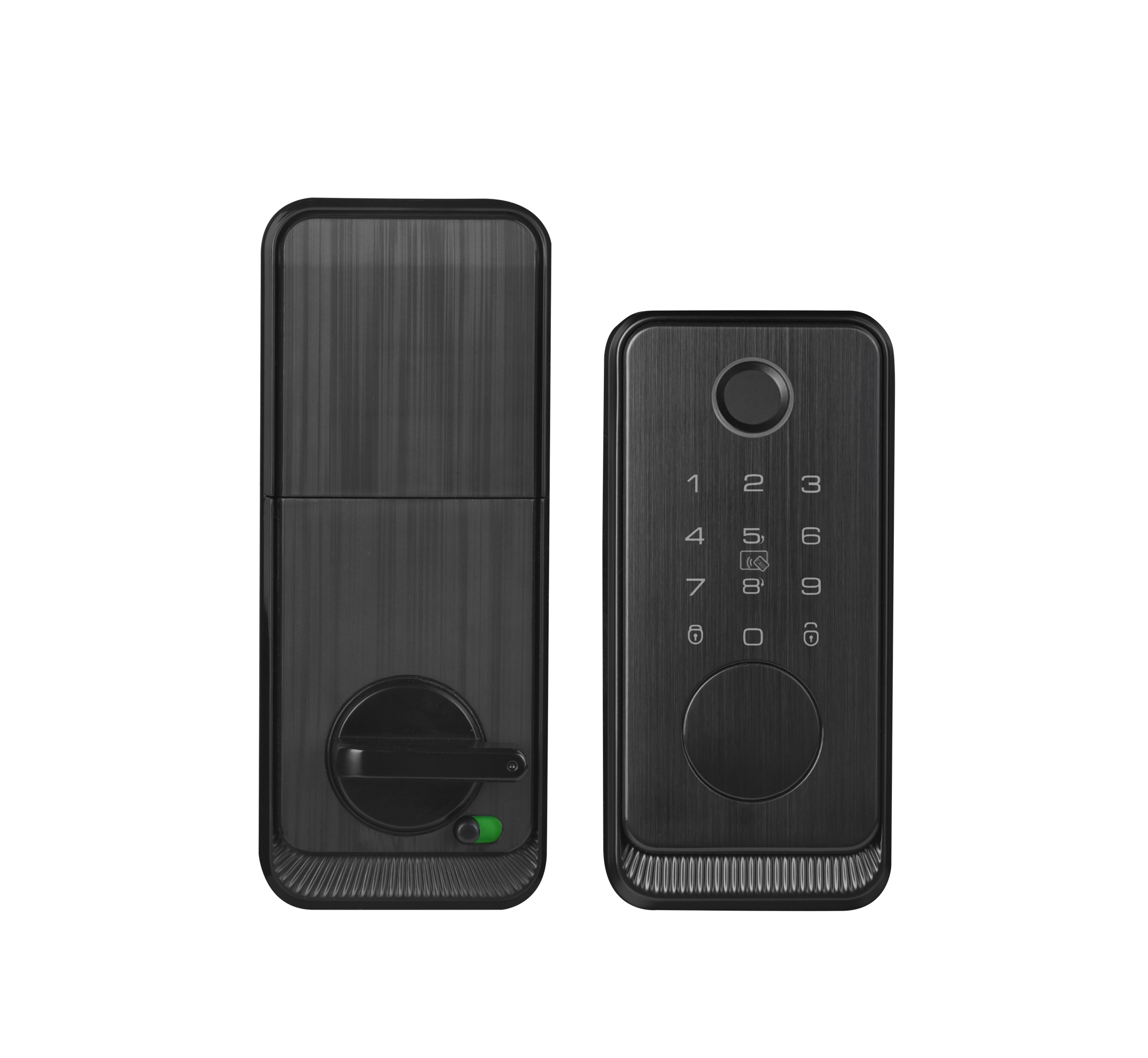 Fechadura Digital Biométrica Beluni Black Pivotante 437 Bluetooth Smart TTLock