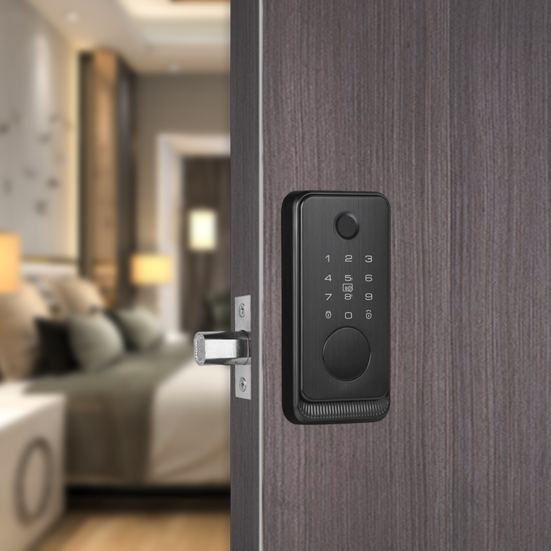 Fechadura Digital Biométrica Beluni Black Pivotante 437 Bluetooth Smart TTLock - 4