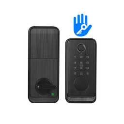 Fechadura Digital Biométrica Beluni Black Pivotante 437 Bluetooth Smart TTLock - 2